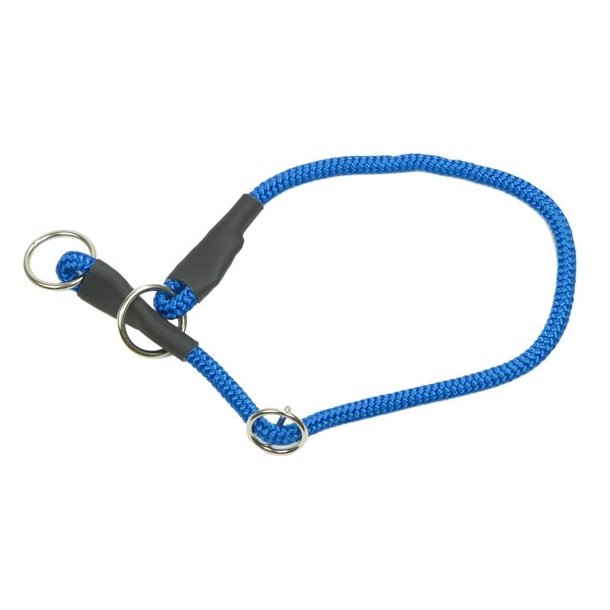 Firedog halsbånd 8 mm 65 cm kobolt blå